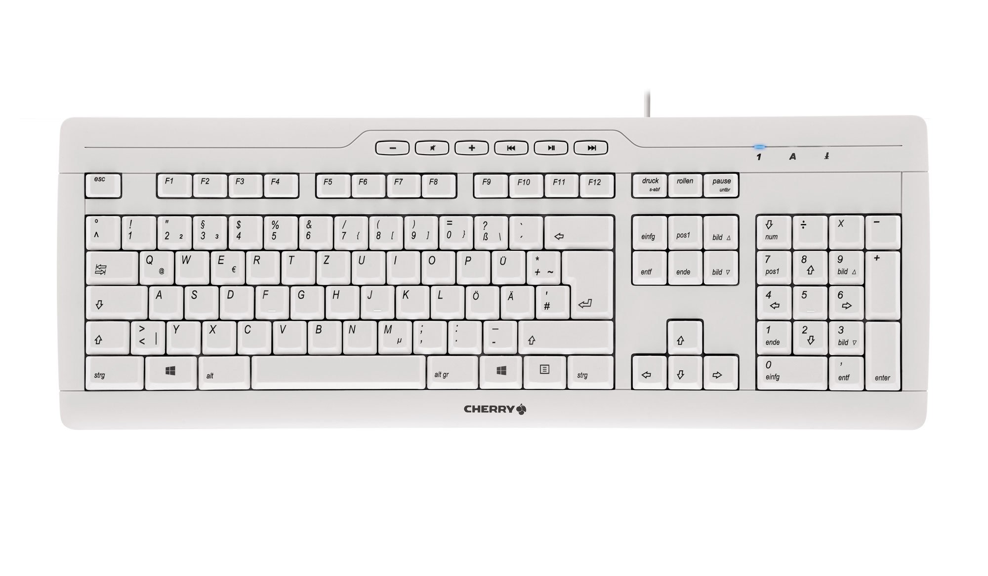 Cherry Stream keyboard - white